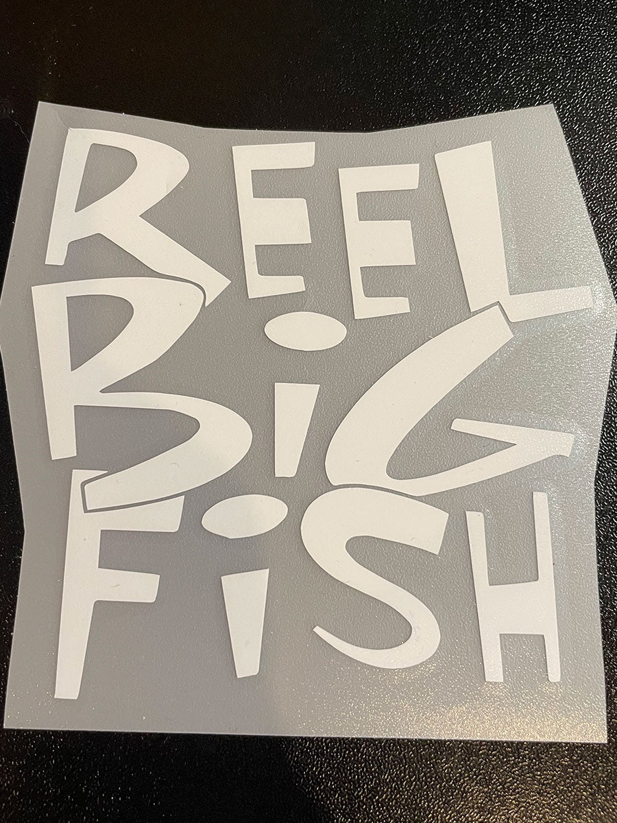 TTRO logo white vinyl sticker