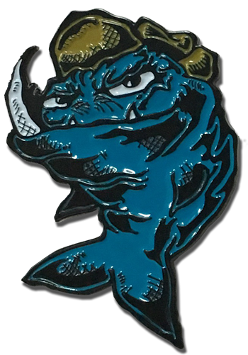 Broche émaillée Mean Fish