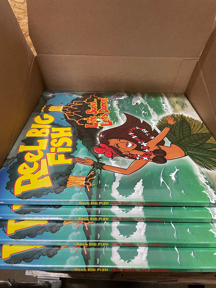 Life Sucks... Let's Dance! deluxe edition algae/lava variant