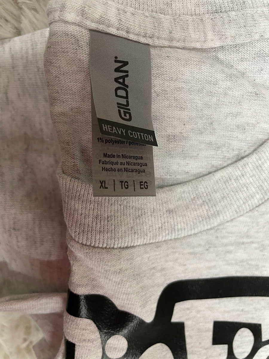 T-shirt Geeky Ska Friend - gris chiné : XL uniquement