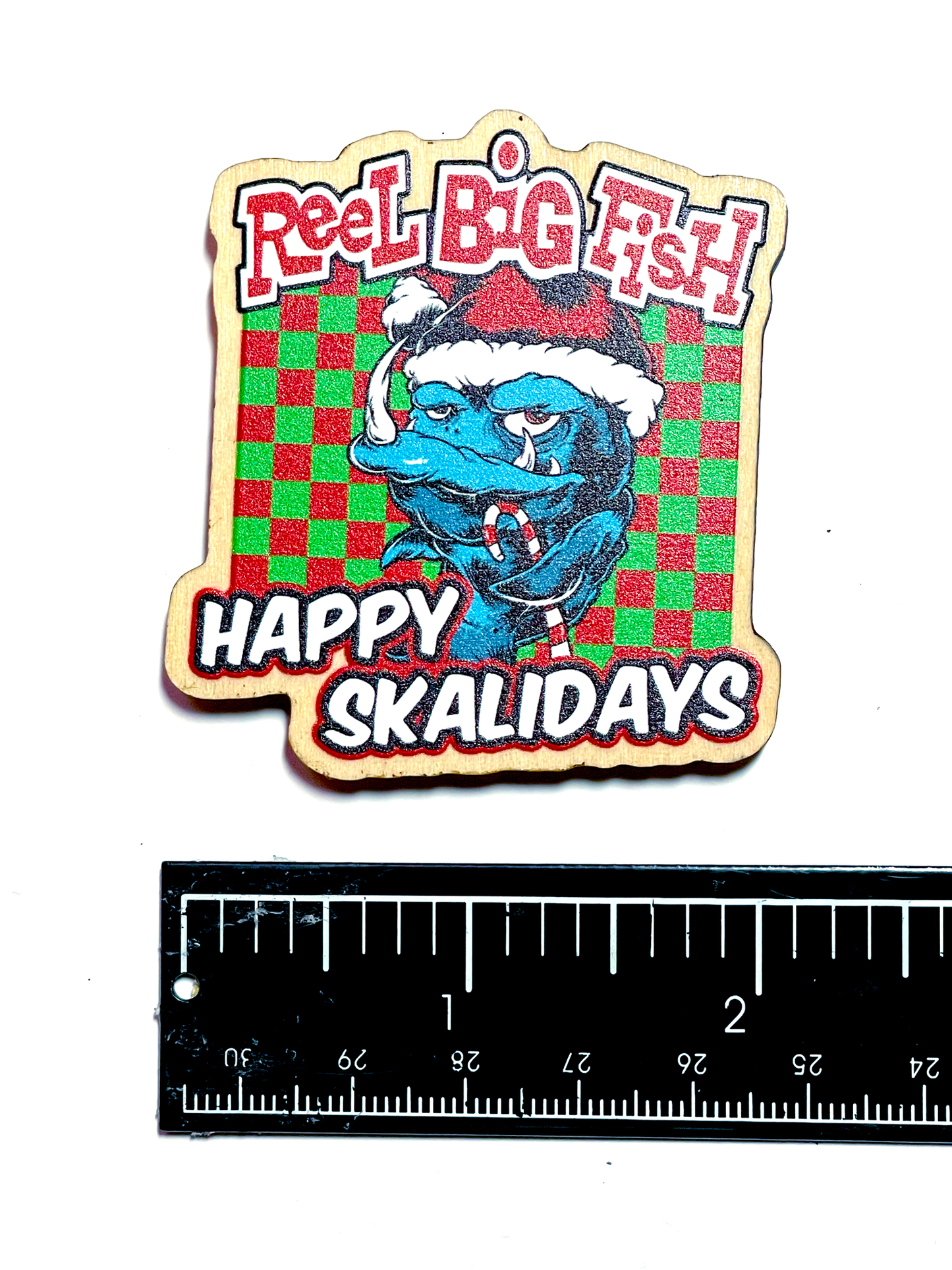 Skalidays wooden magnet