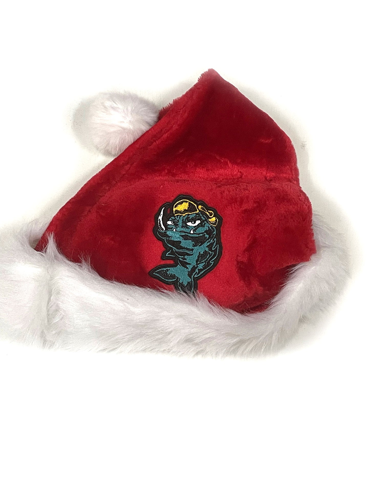 Bonnet de Père Noël avec logo de bières