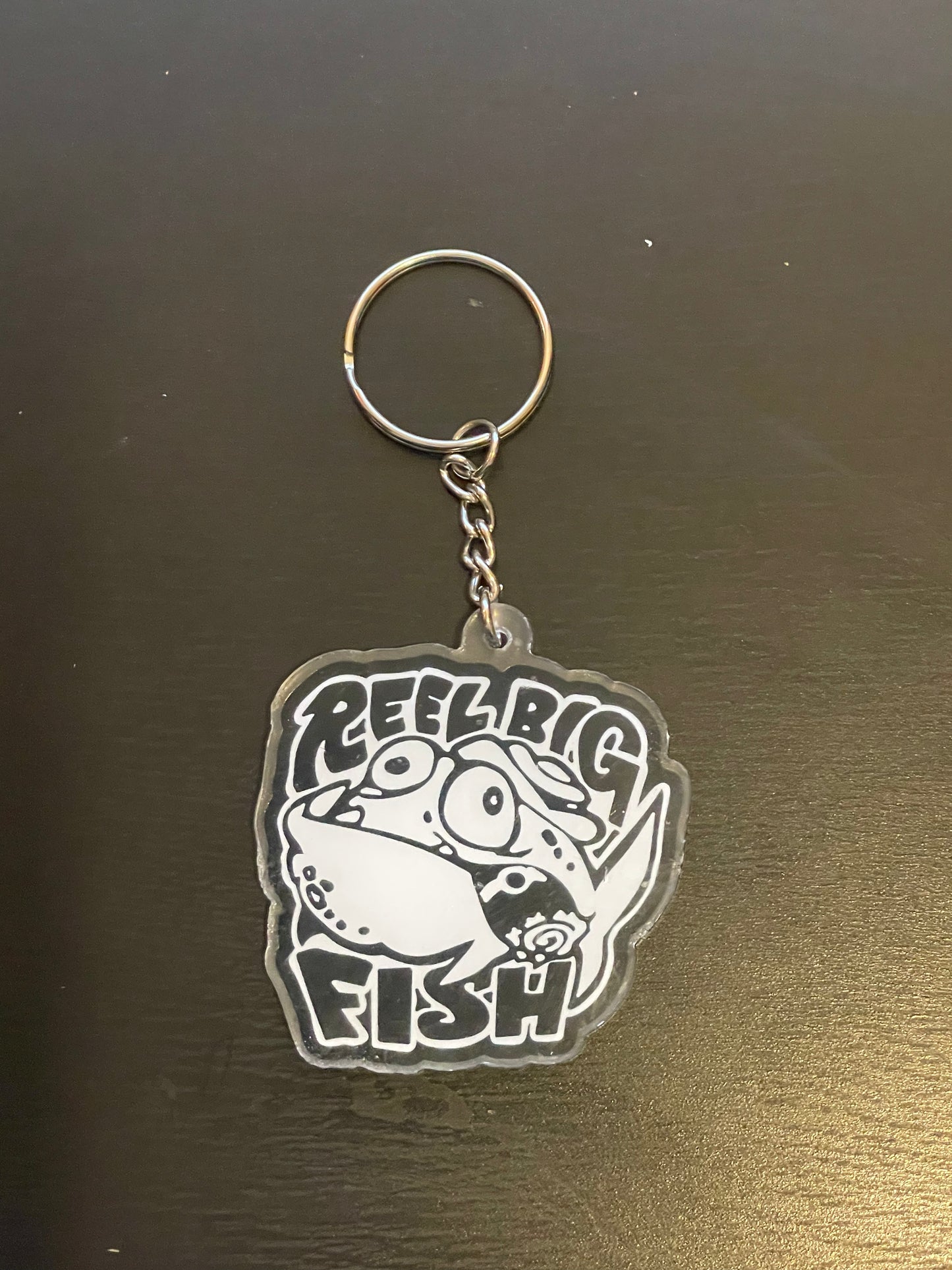 Silly Fish Acryl Schlüsselanhänger