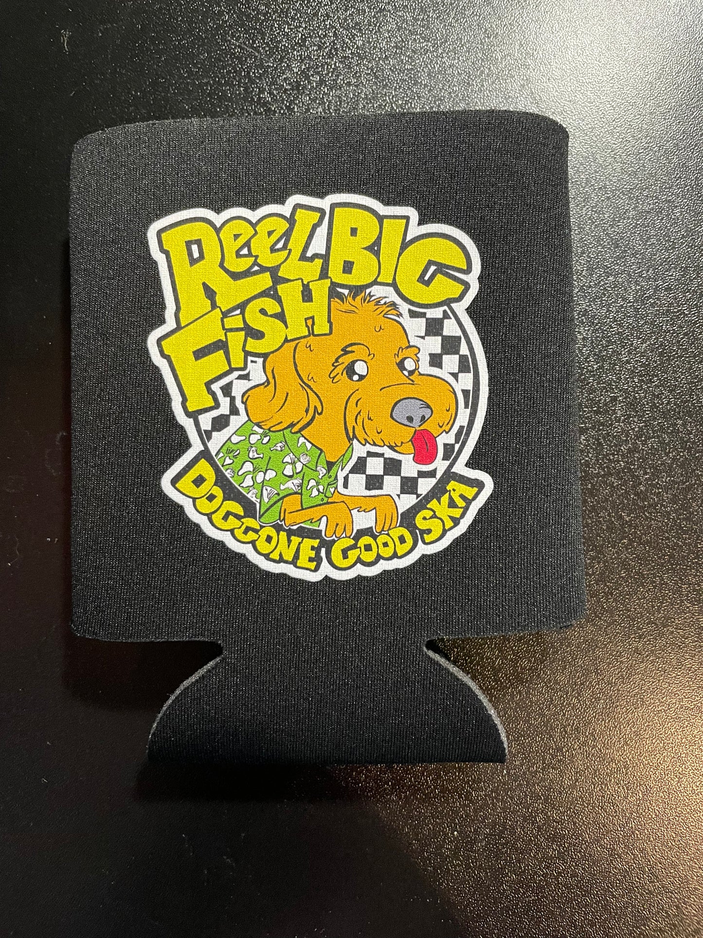 Doggone Ska logo can koozie