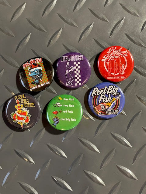 6-pack pinback buttons (2025)