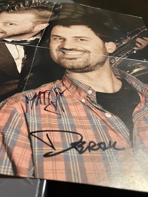 CCF autographed mini-poster