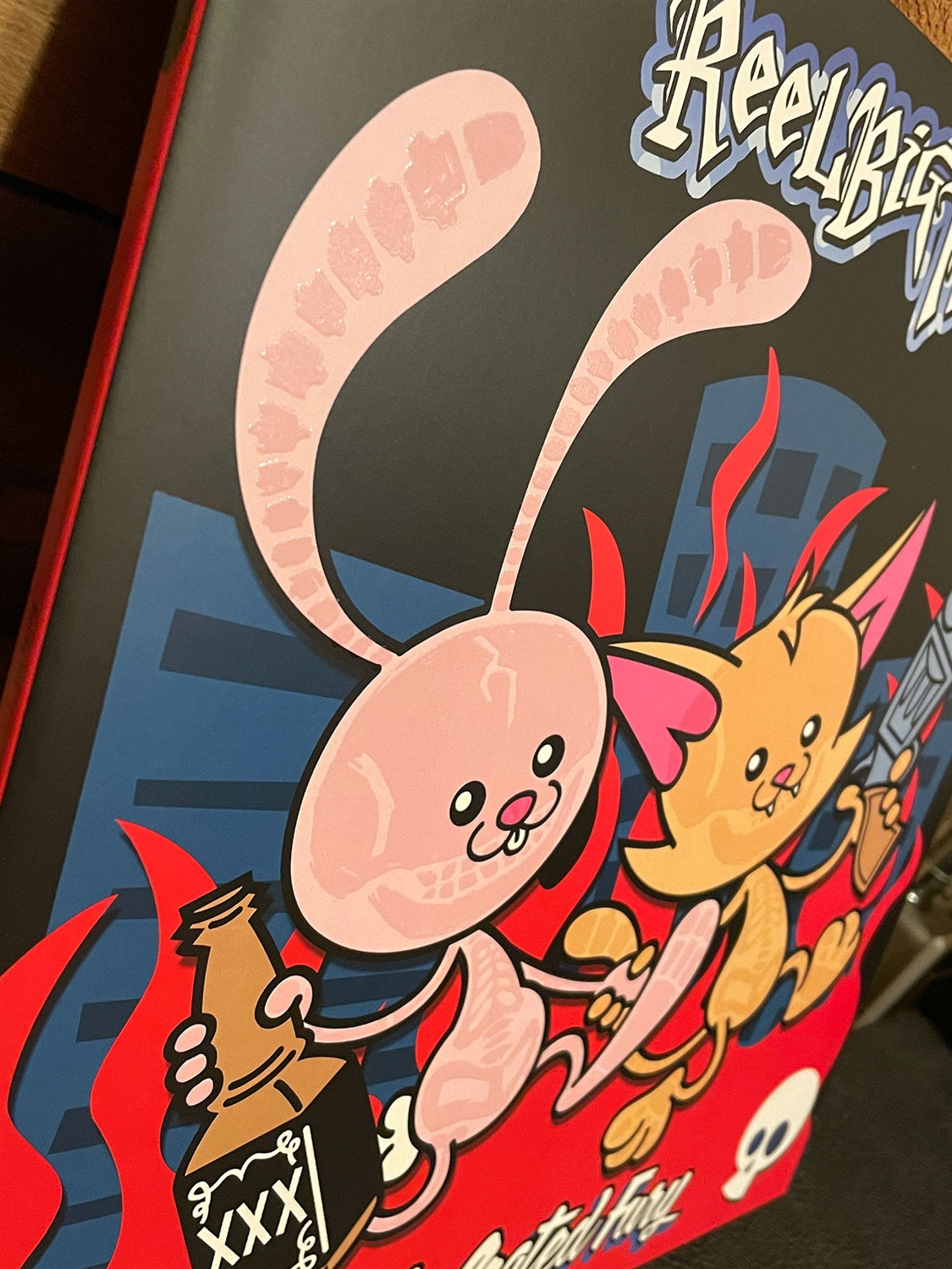 Candy Coated Fury Deluxe Vinyl - Flammenvariante