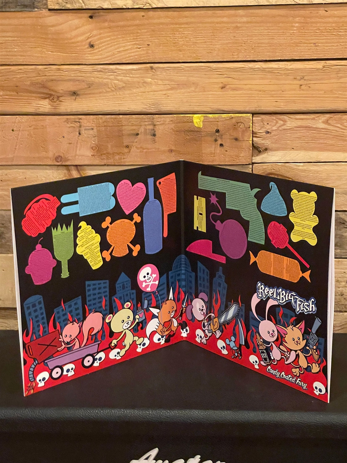 Candy Coated Fury Deluxe Vinyl - Flammenvariante