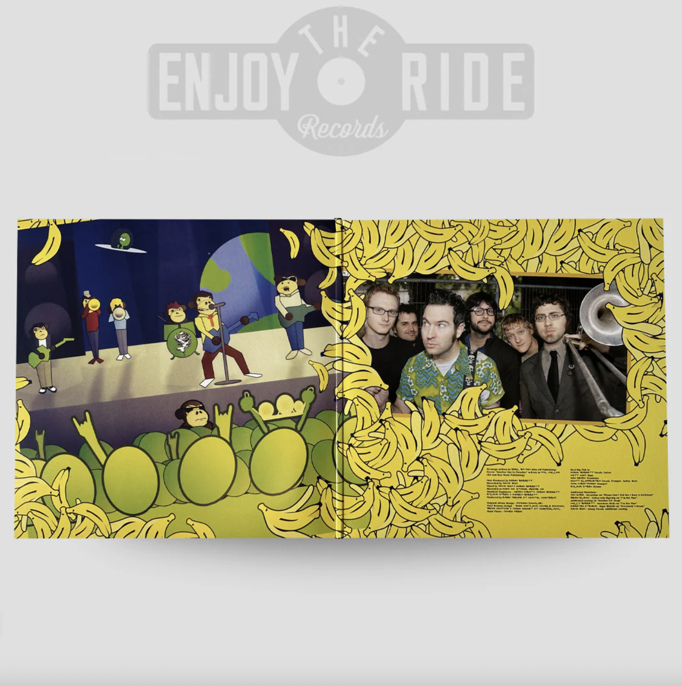 Vinyle de luxe Monkeys For Nothin' et The Chimps For Free