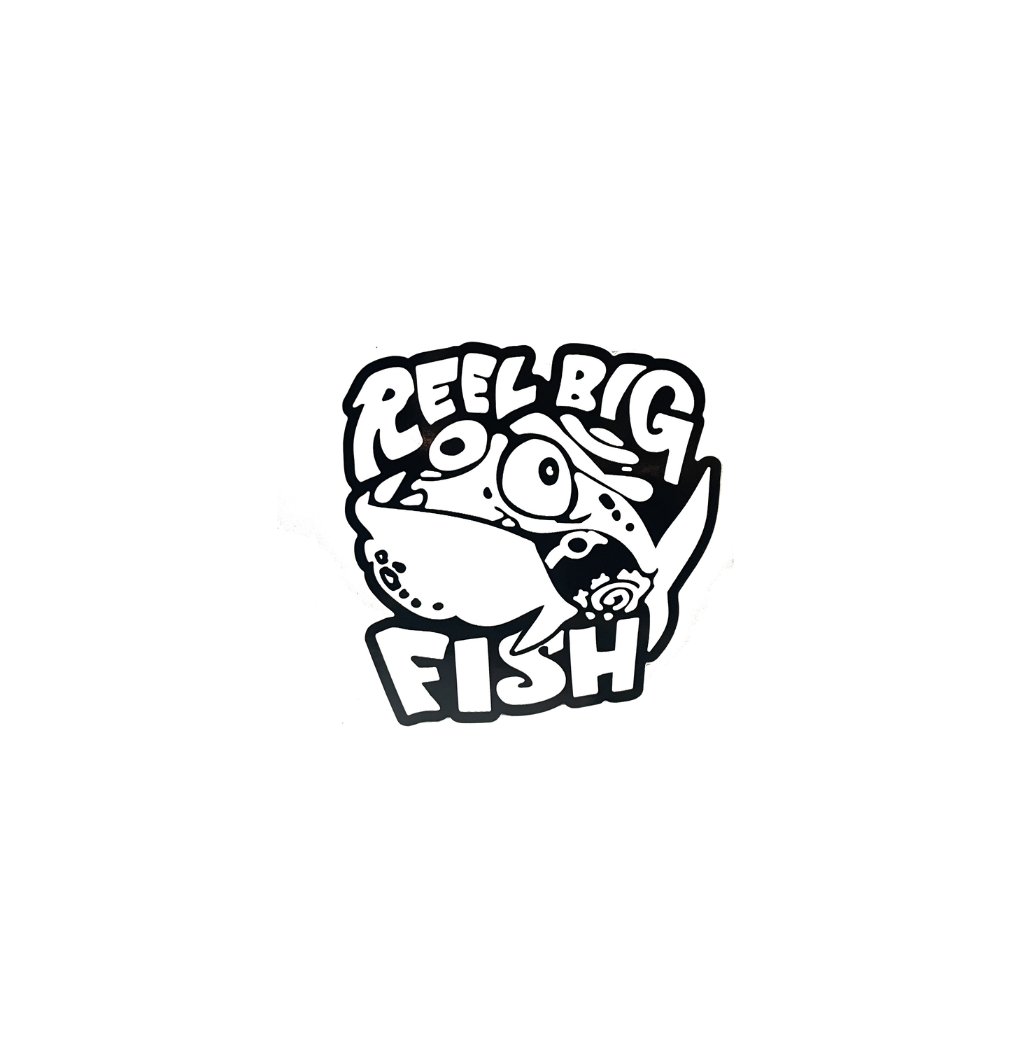 Silly Fish Vinyl Sticker