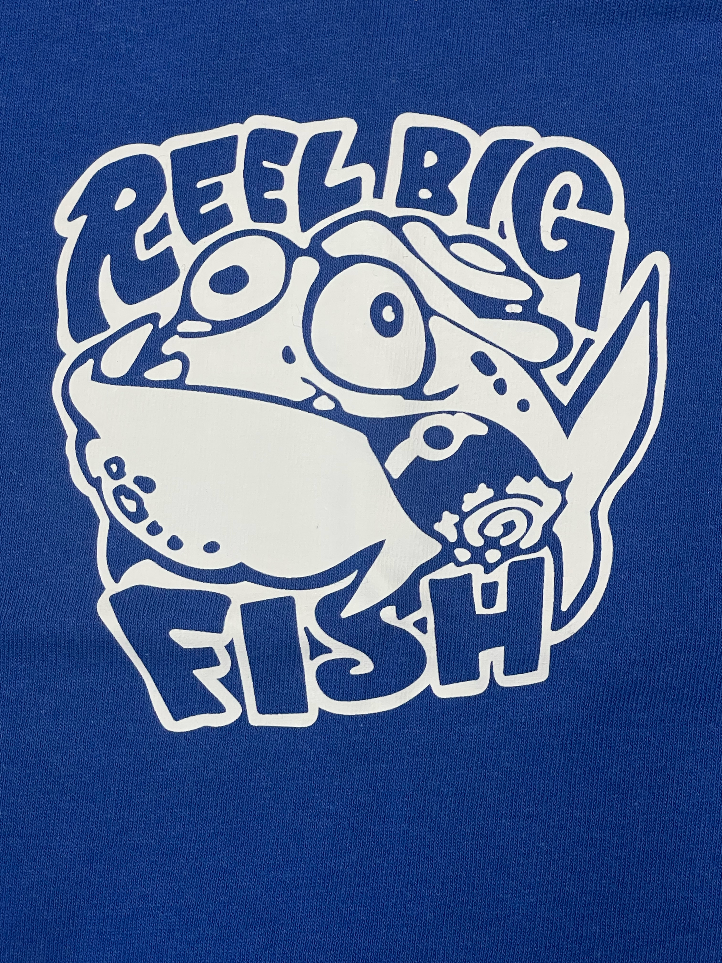 Classic Silly Fish - blue tee - 4T