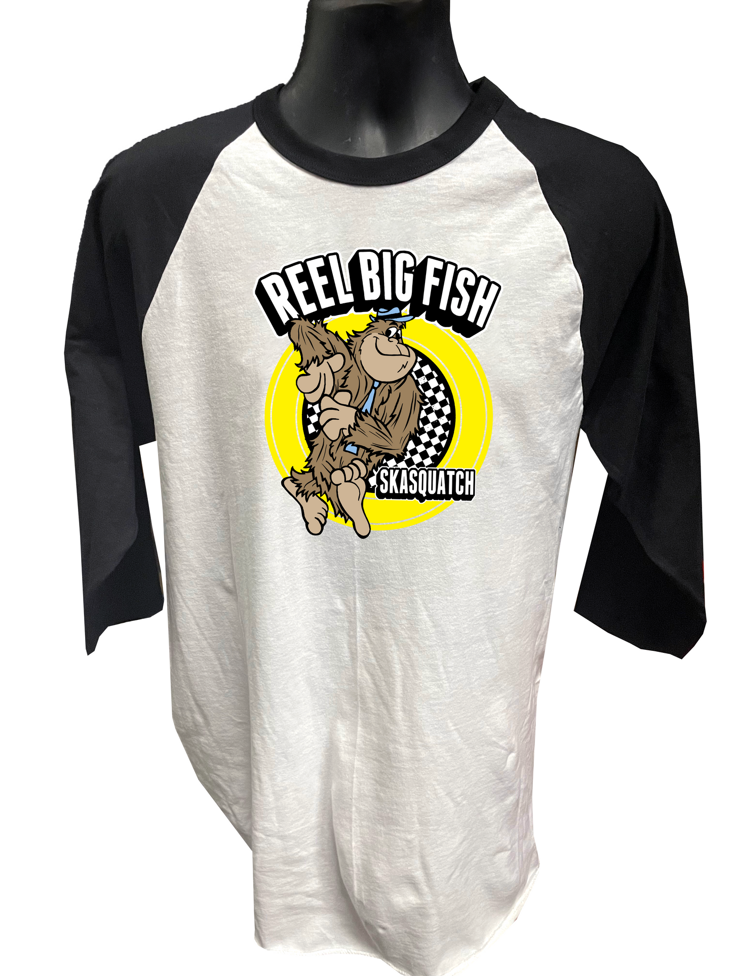 Raglan Skasquatch - manches noires
