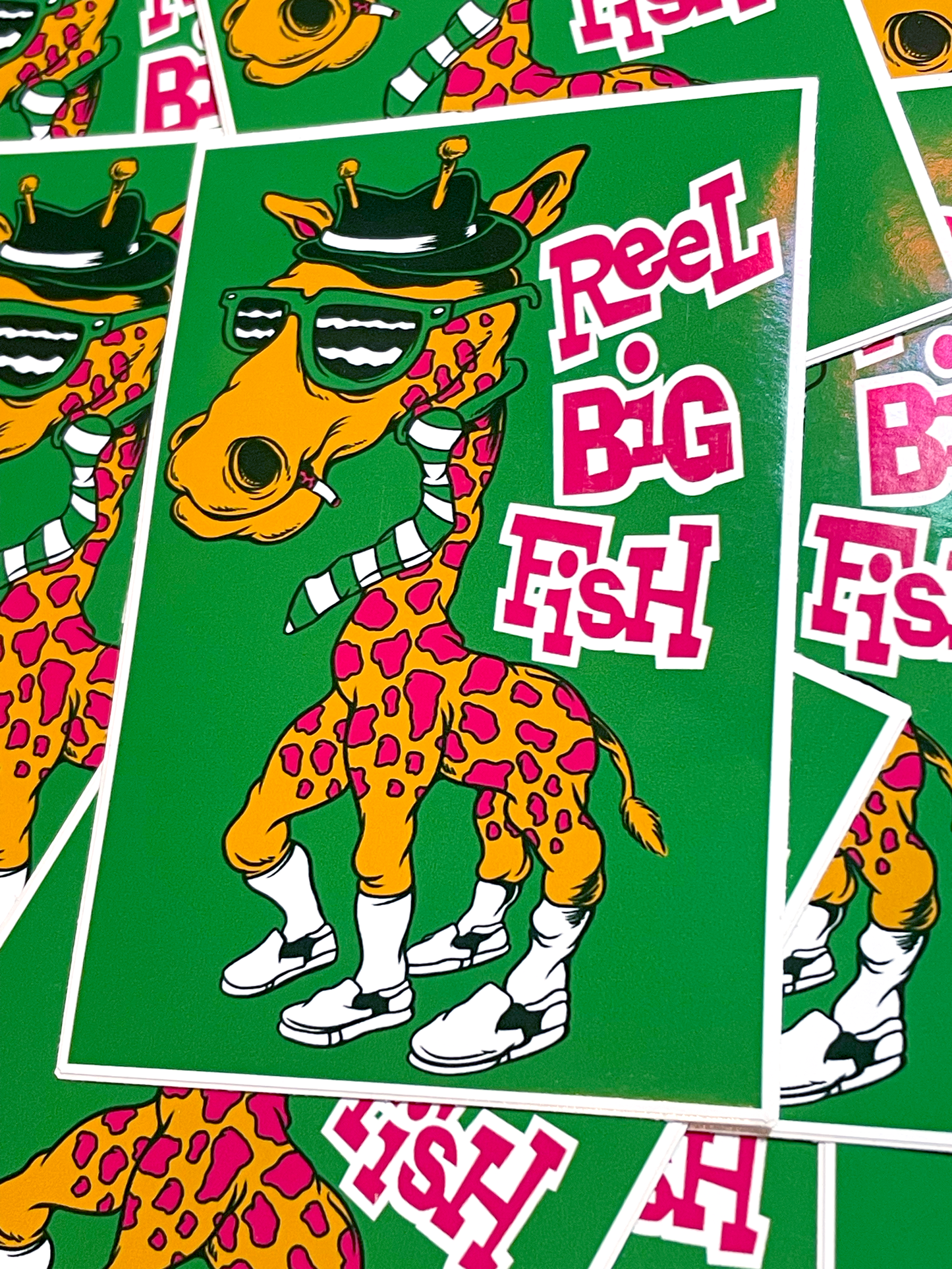 Giraffe vinyl sticker