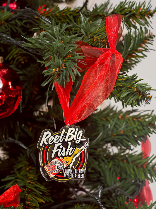 Beer Bottle logo acrylic ornament