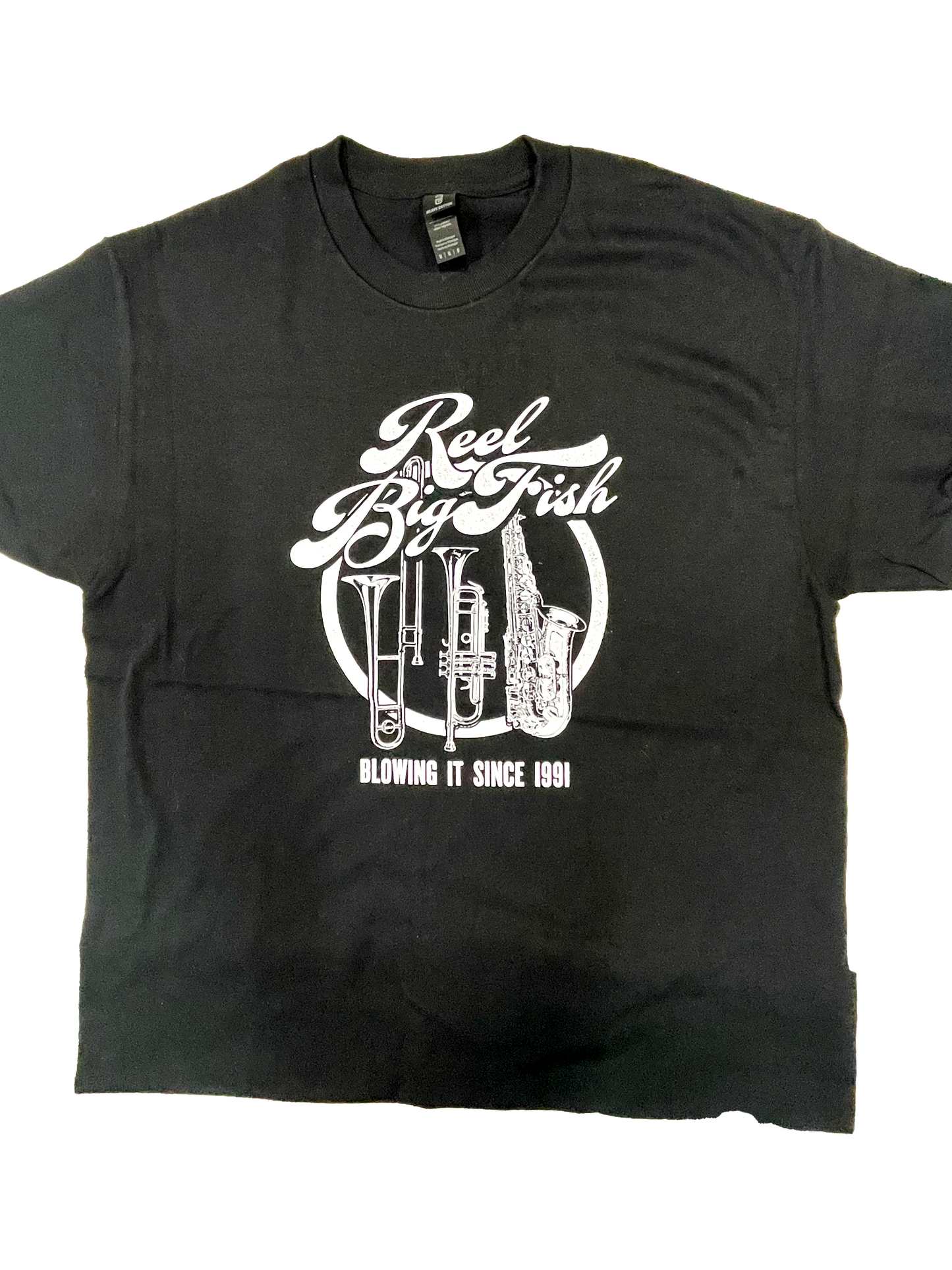 T-Shirt „Blowing It“ - schwarz