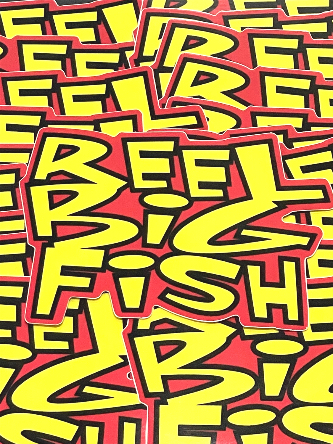 Retro Logo large diecut vinyl sticker