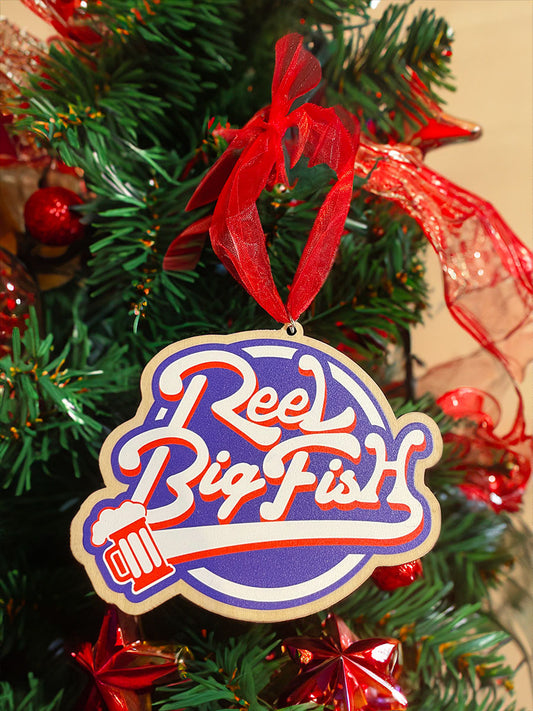 Beers logo wood ornament