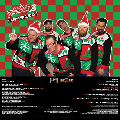Happy Skalidays (Deluxe Edition) vinyl - Candy Cane Cornetto variant