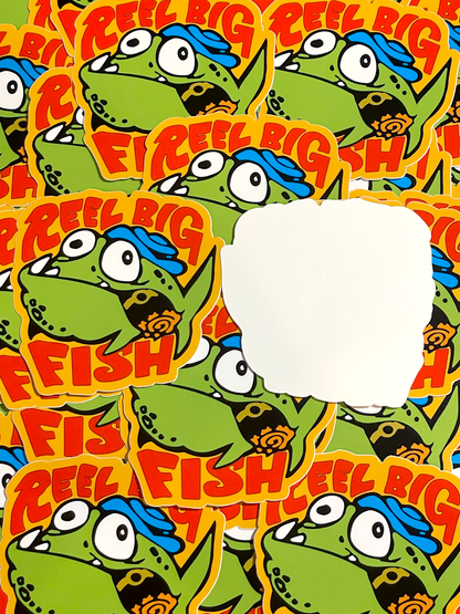 Silly Fish full-color sticker
