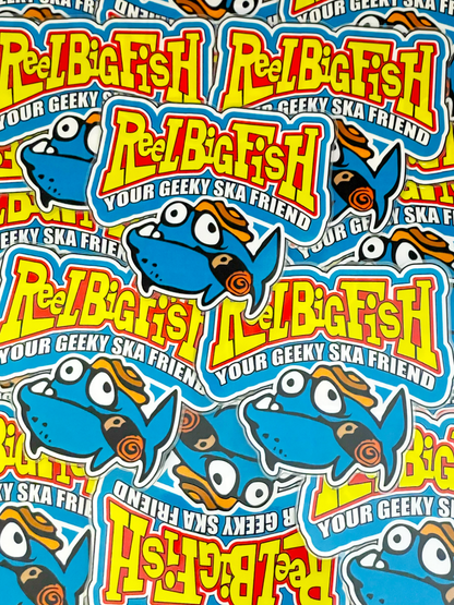 Geeky Friend Clear Glossy sticker