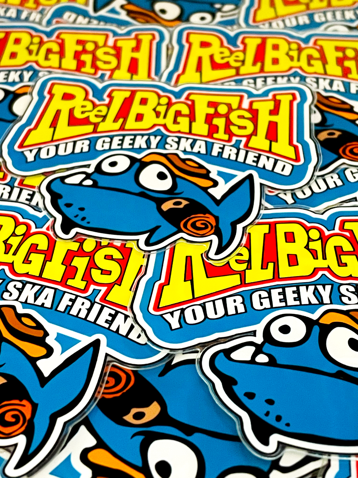 Geeky Friend Clear Glossy sticker