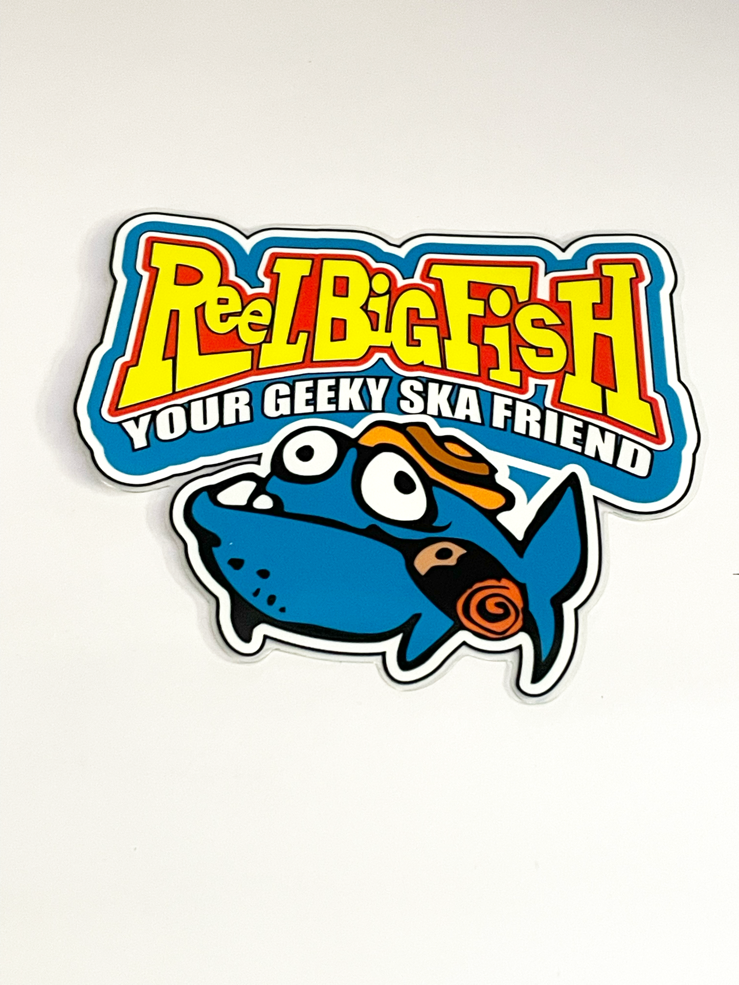 Geeky Friend Clear Glossy sticker