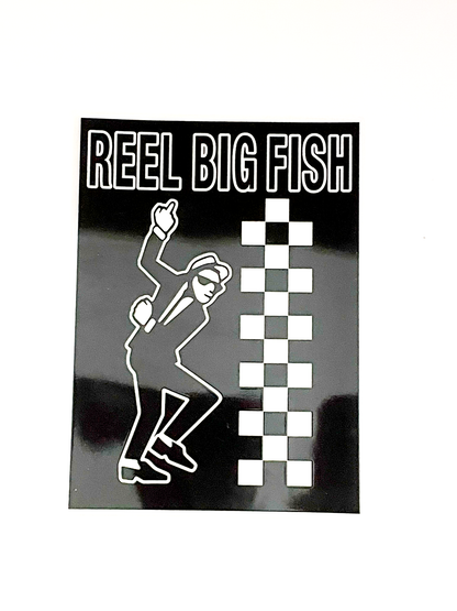 Skafinger clear glossy sticker