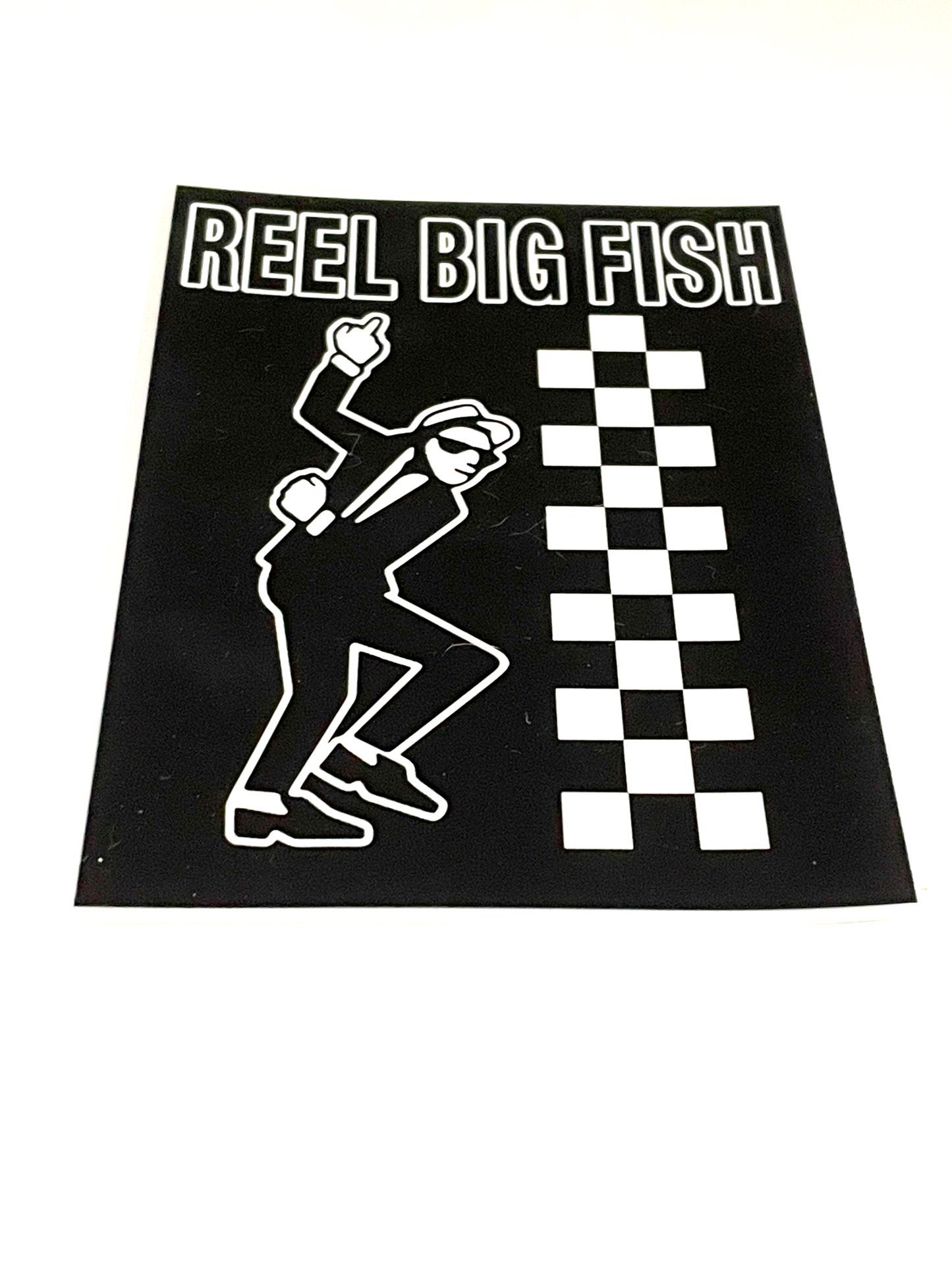 Skafinger clear glossy sticker