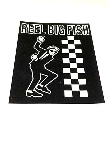 Skafinger clear glossy sticker