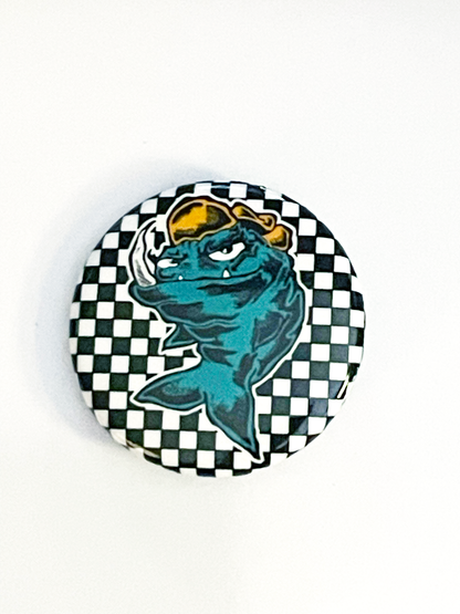 6-pack pinback buttons: Throwback Collection