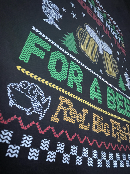 Skalidays Ugly Christmas tee - black