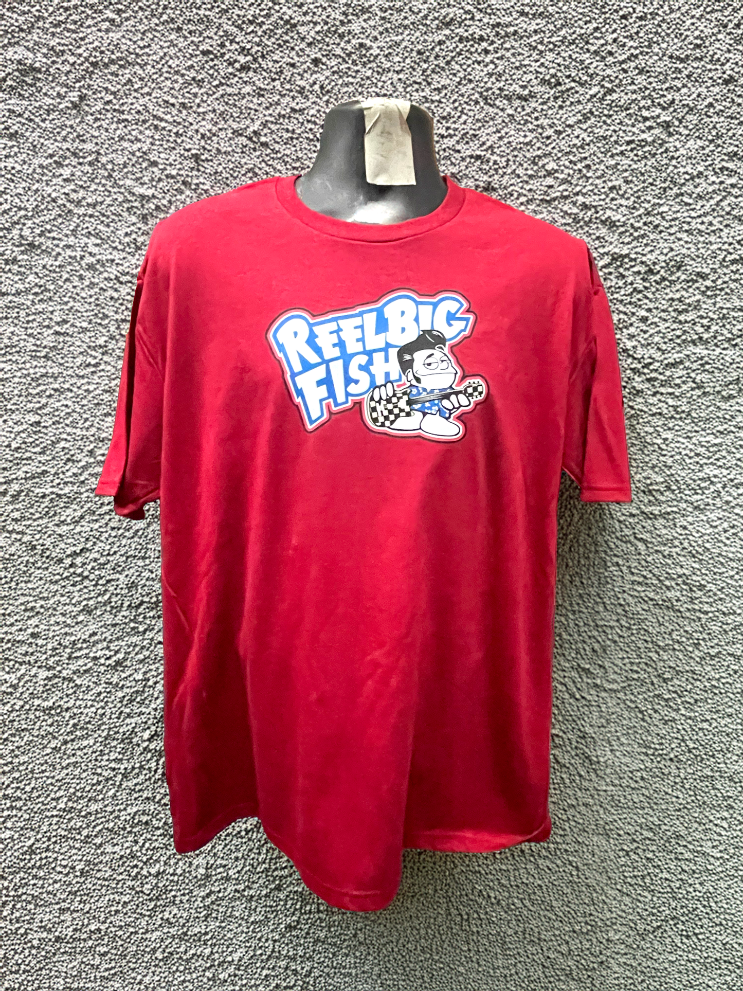 Punchy logo tee - red (adult & kid sizes)