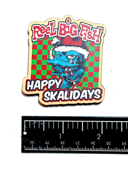 Skalidays wooden magnet