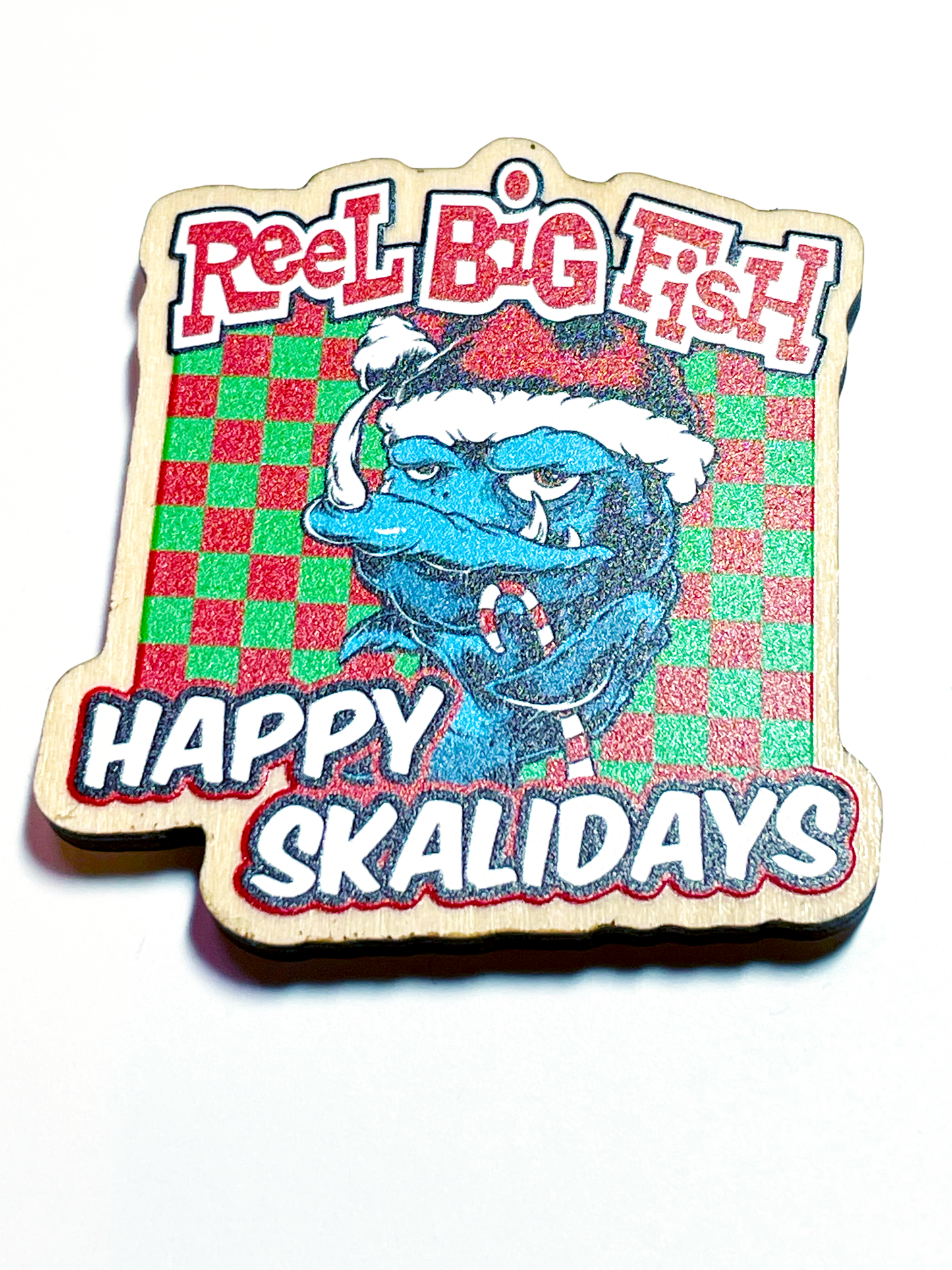 Skalidays wooden magnet