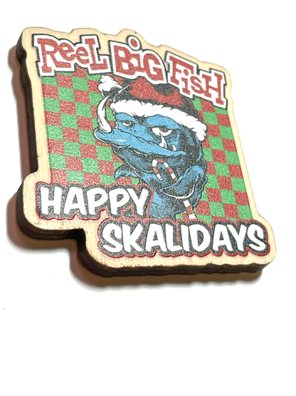 Skalidays wooden magnet