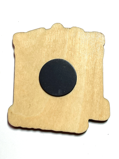 Skalidays wooden magnet
