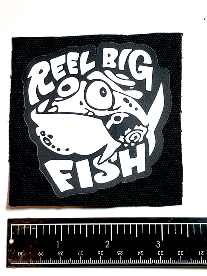 Silly Fish canvas patch