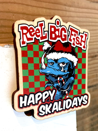 Skalidays wooden magnet