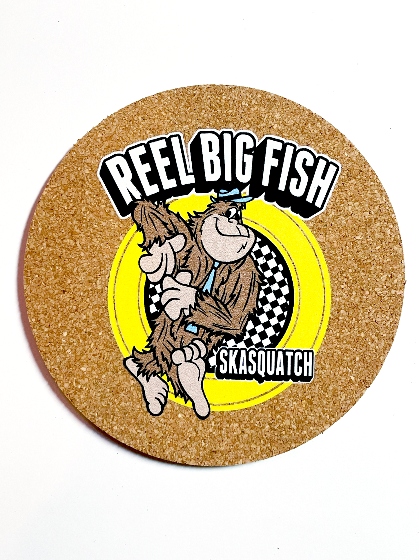 Skasquatch cork coaster