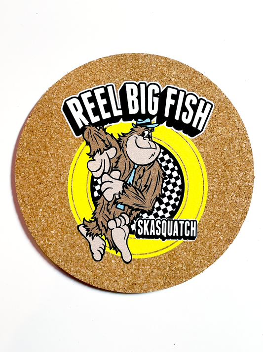 Skasquatch cork coaster