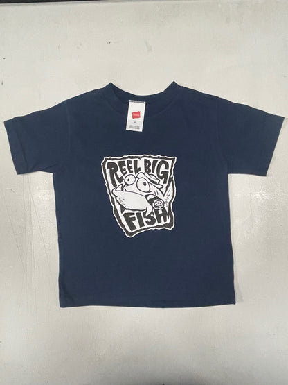 OG Silly Fish navy tee - 4T