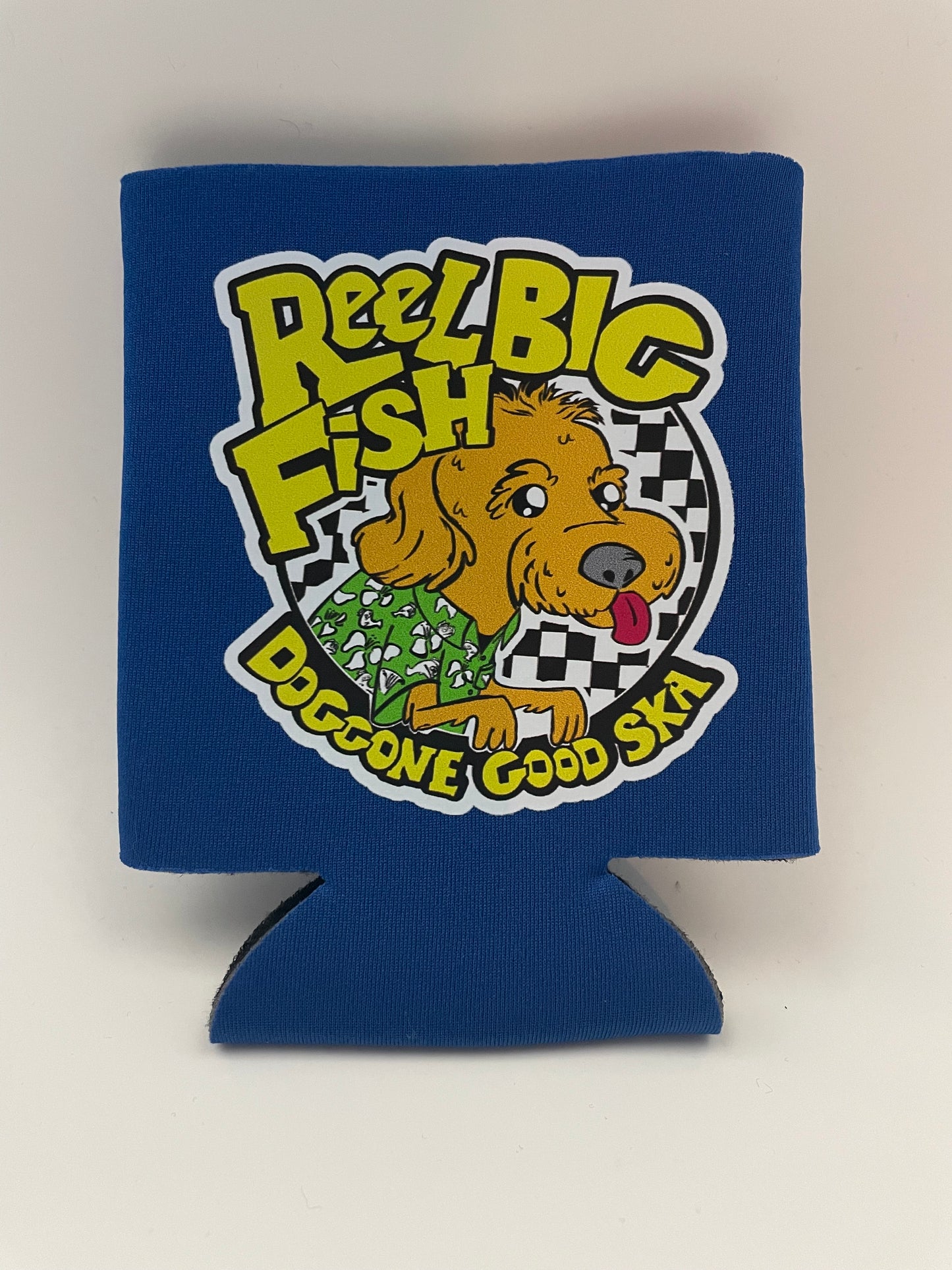 Doggone Ska logo can koozie