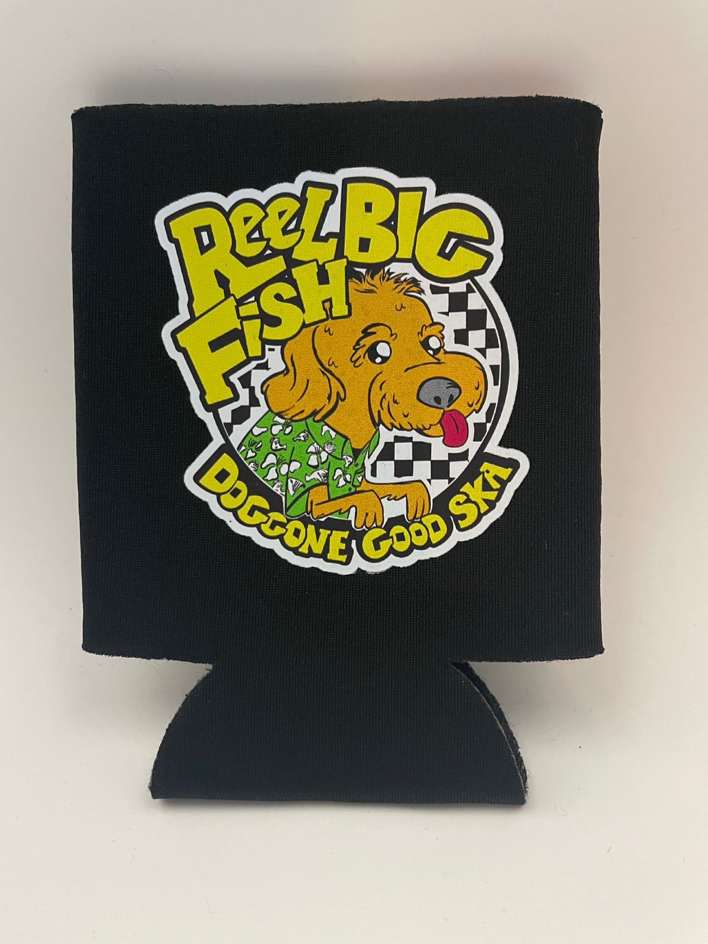 Doggone Ska logo can koozie