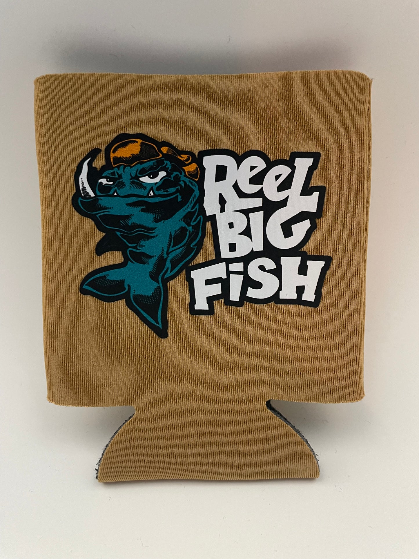 Mean Fish Retro Koozie