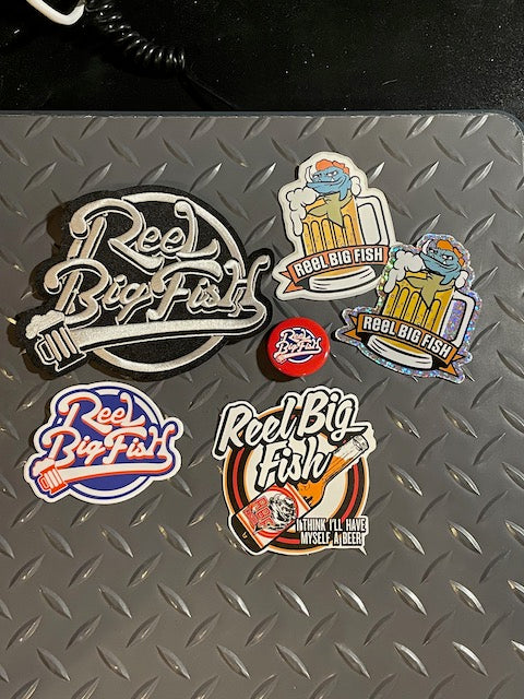 Beer Badge Bundle - stickers, patch, button pack