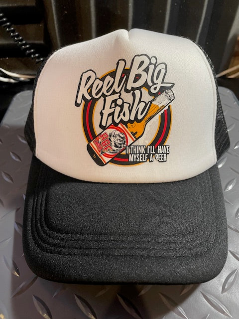 Damaged: Beer Bottle logo trucker hat