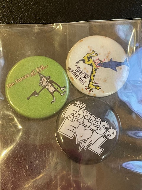 Forces of Evil - assorted 1" button trio
