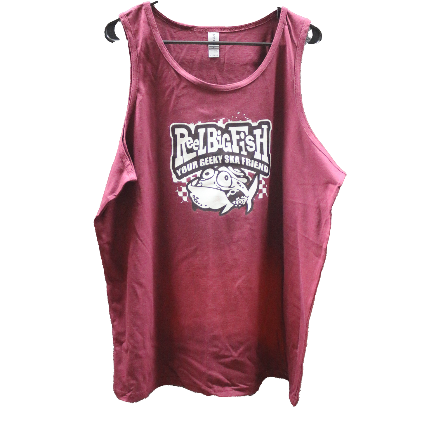 Geeky Ska Friend Tanktop - Burgunderrot