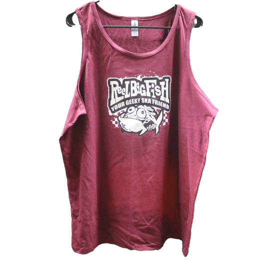 Geeky Ska Friend Tanktop - Burgunderrot