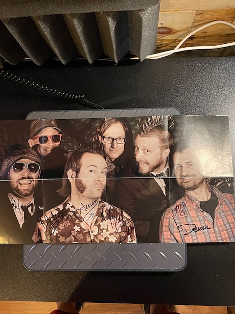 CCF autographed mini-poster
